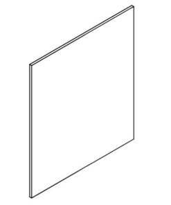 Cabinet End Panel Skin